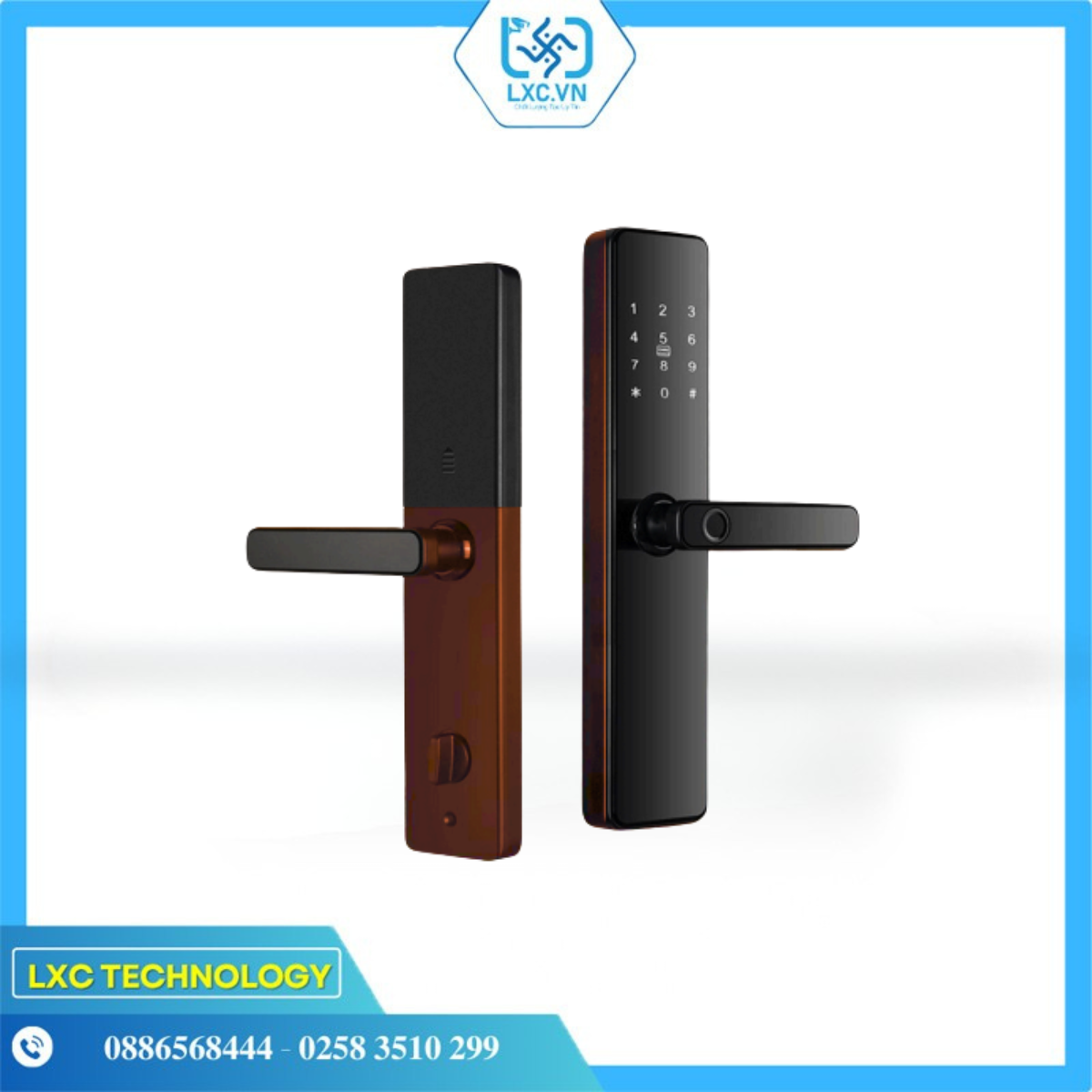 Khoá vân tay cửa gỗ KGT20